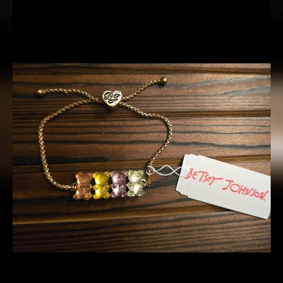 Betsey Johnson Jewelry - Betsey Johnson Gummy Bear Adjustable Bracelet! NWT!